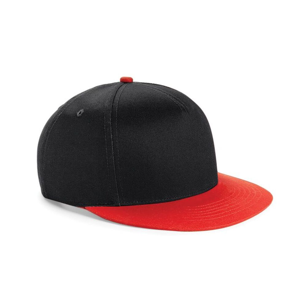 Beechfield Childrens /Kids Boys /Girls Youth Unisex Retro  /Baseball Cap / Black